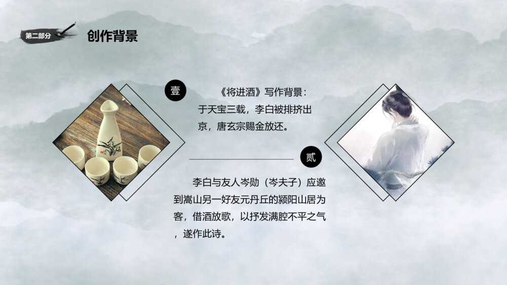 初中语文八年级《将进酒》教案教学PPT课件7