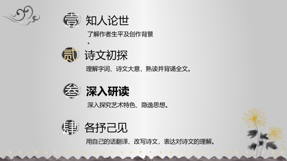 《饮酒》初中语文八年级教案教学课件2