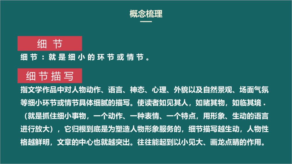 于细微处见精神细节描写高中作文PPT课件2