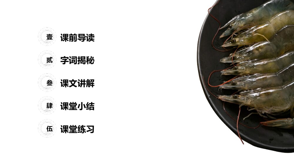 小学三年级语文下册第四单元《小虾》PPT教学课件2