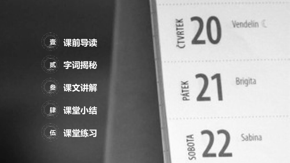 人教版六年级语文下册《那个星期天》PPT精品课件2