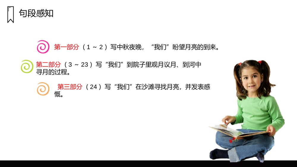 人教版五年级语文上册《月迹》PPT课件7