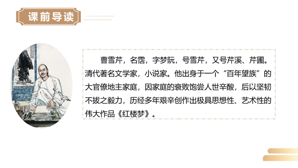 人教版五年级语文下册《红楼春趣》PPT精品课件5