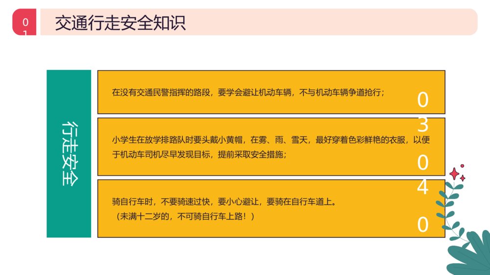 中小学生《安全教育日》主题班会PPT课件6