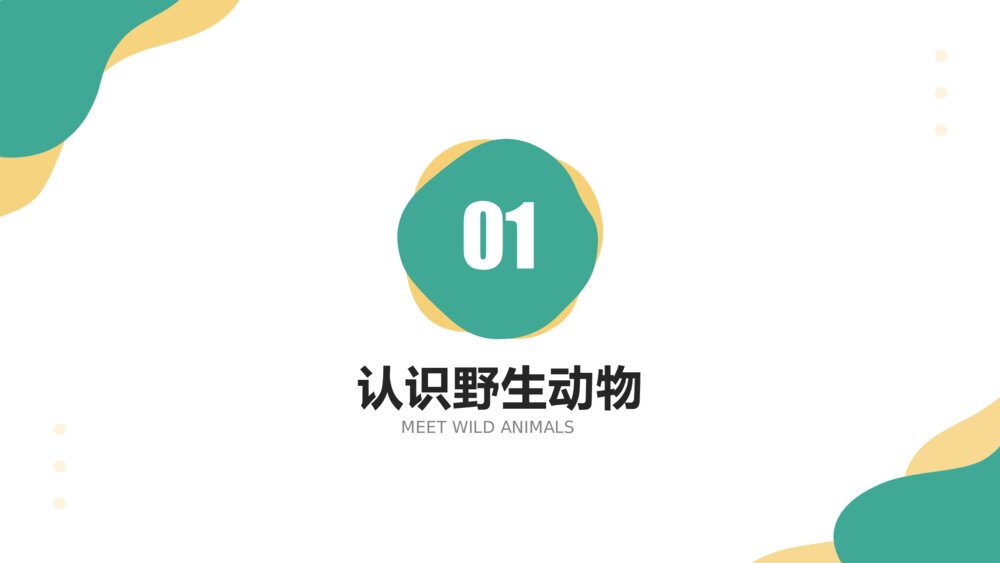 《保护动物 从我做起》PPT班会课件3