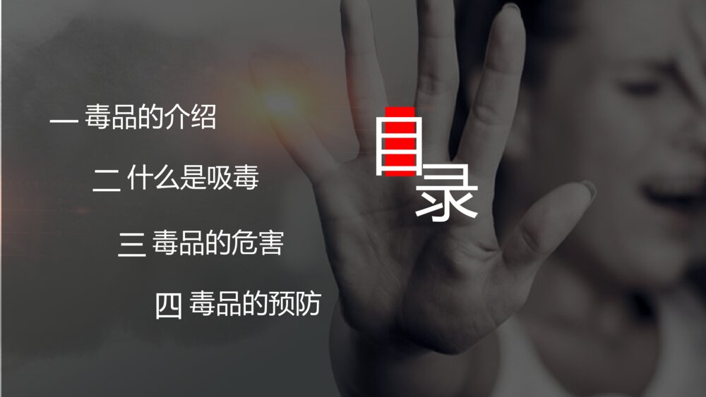 《珍爱生命 拒绝毒品》PPT班会课2