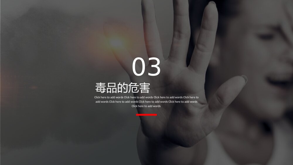 《珍爱生命 拒绝毒品》PPT班会课8