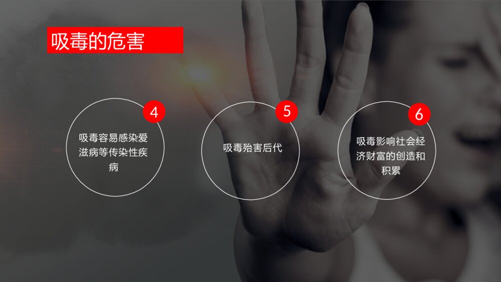 《珍爱生命 拒绝毒品》PPT班会课10