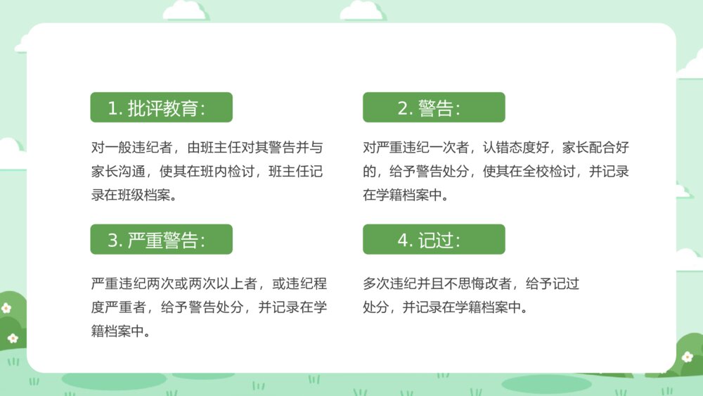 《中小学校风校纪整顿主题班会》PPT班会课件5