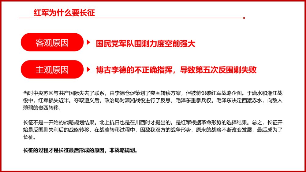 纪念中国工农红军长征胜利87周年PPT课件6