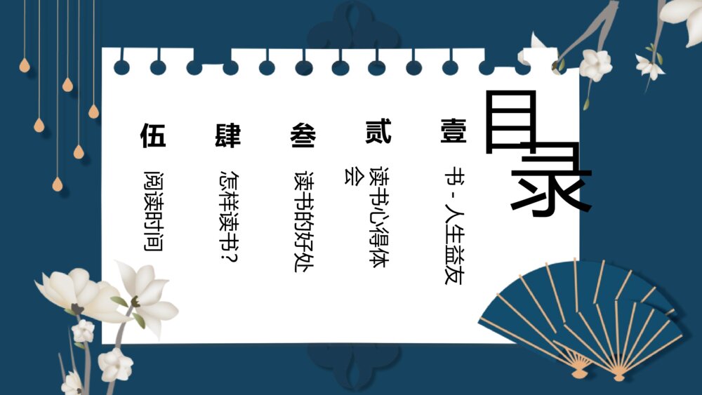 《书香阅读 共享阅读》书香校园宣传主图班会PPT课件3