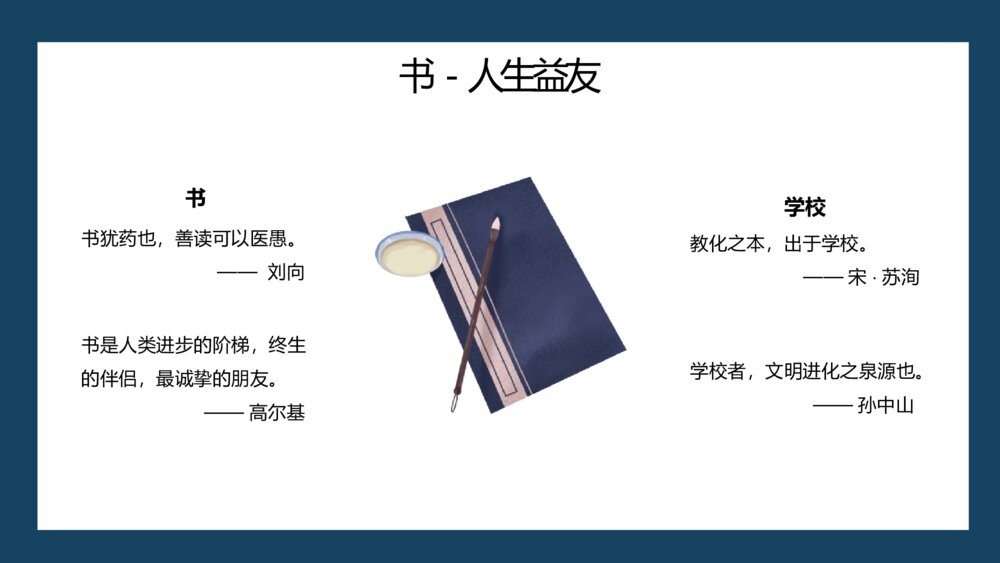 《书香阅读 共享阅读》书香校园宣传主图班会PPT课件5