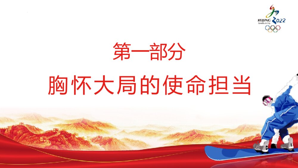 《北京冬奥精神是中国精神的集中体现和生动诠释》北京冬奥精神主题班会PPT课件4