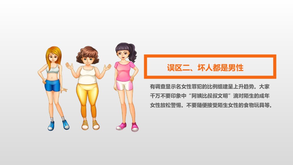 中小学生防拐骗安全教育班会PPT课件8