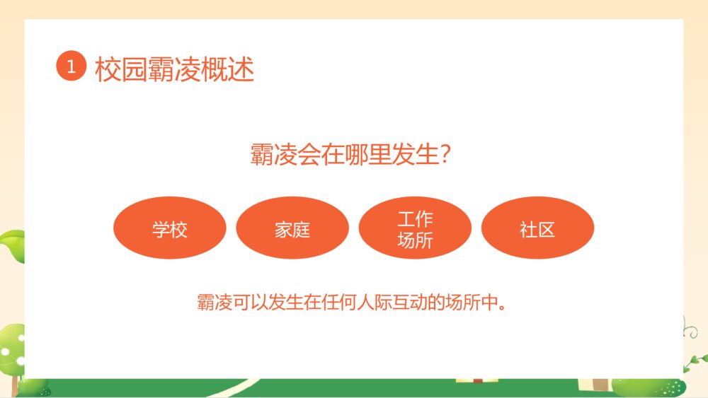 《拒绝校园霸凌》中小学生预防校园凌辱主题班会PPT课件5