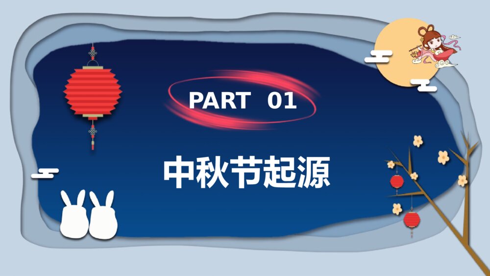 情满中秋节日主题班会介绍PPT课件-中秋节PPT课件4