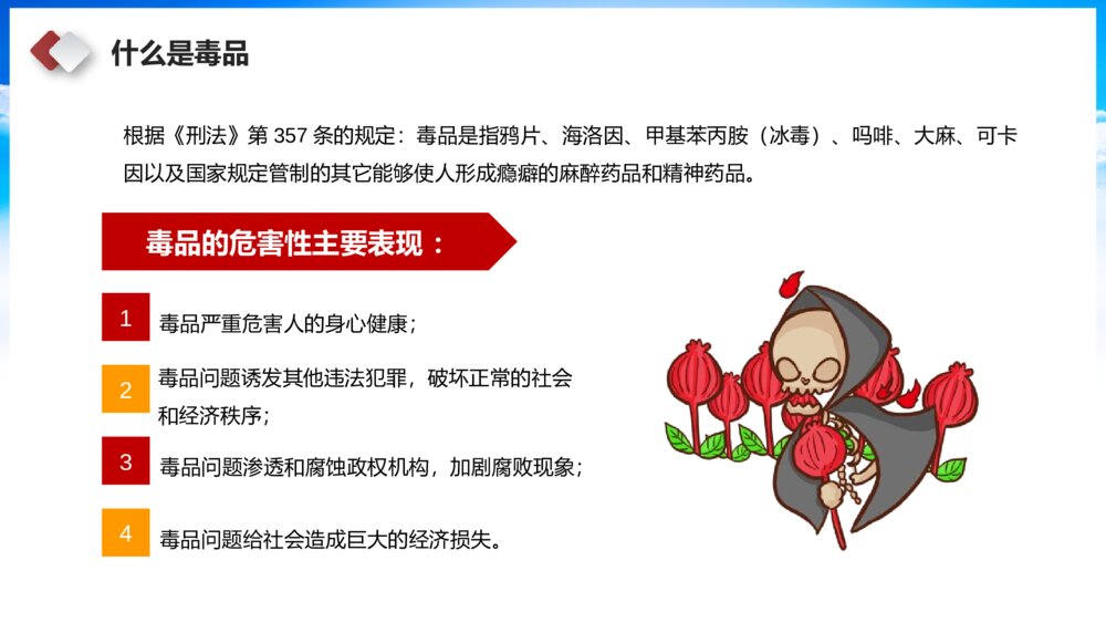 禁毒教育主题宣传活动主题班会PPT课件-《珍爱生命 远离毒品》4