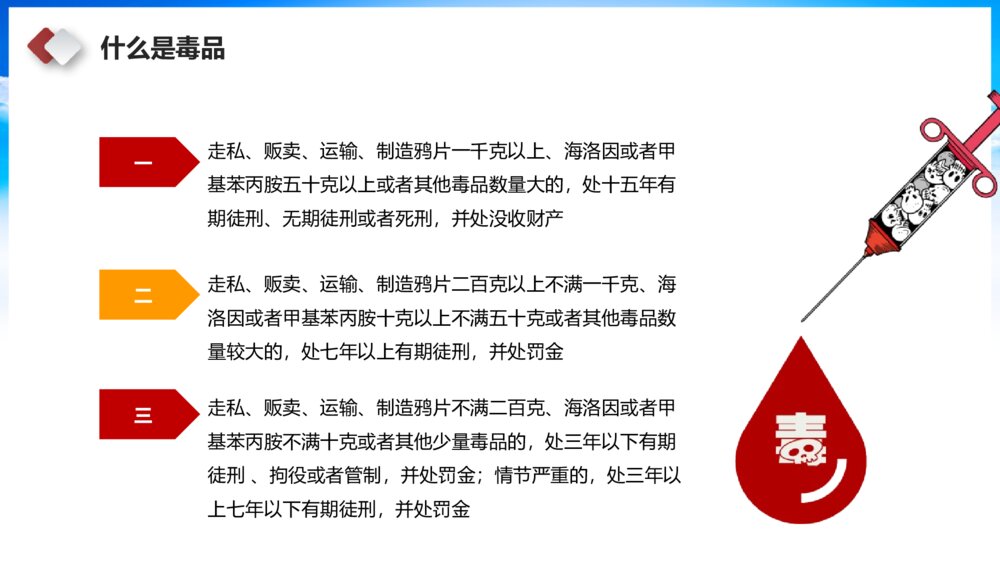 禁毒教育主题宣传活动主题班会PPT课件-《珍爱生命 远离毒品》7