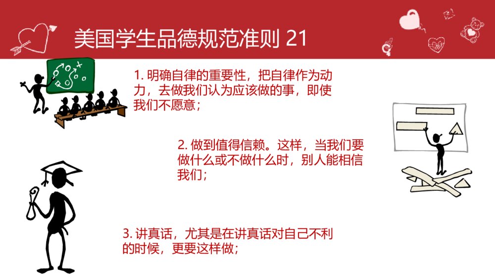 《与文明同行》校园文明礼仪主题班会PPT课件(带内容文字可编辑修改)7