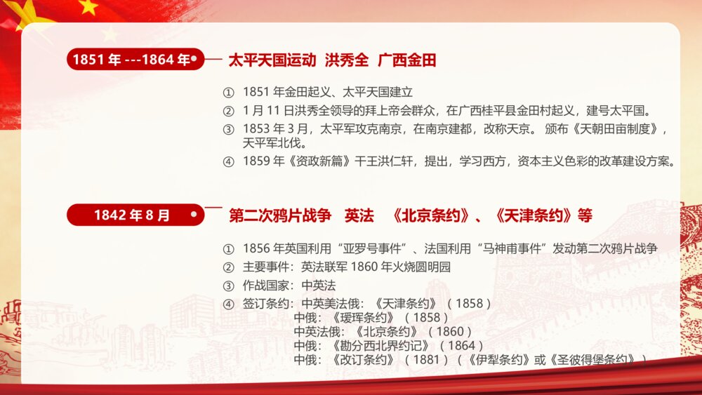 中国近代史时间轴PPT课件-新旧民主主义革命时期(内容可编辑修改)6