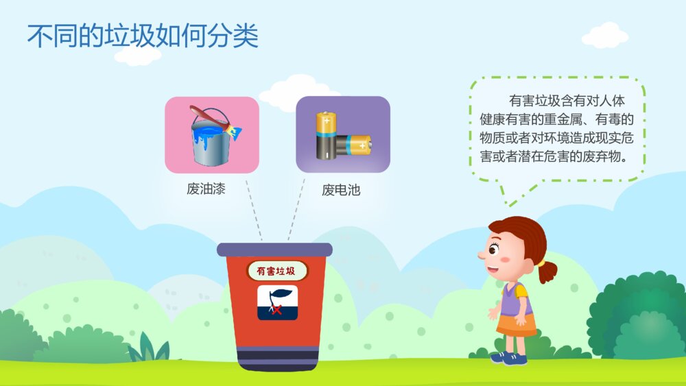《垃圾分类》幼儿园小班社会活动主题PPT课件6