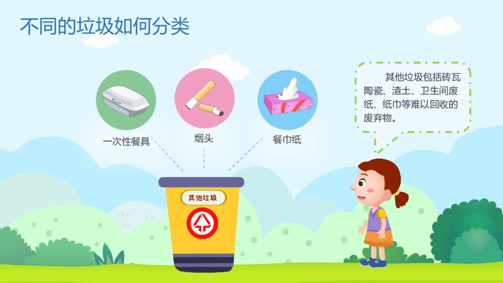 《垃圾分类》幼儿园小班社会活动主题PPT课件7
