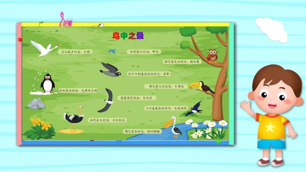 《动物之最》幼儿园小班科学教育活动主题PPT课件9