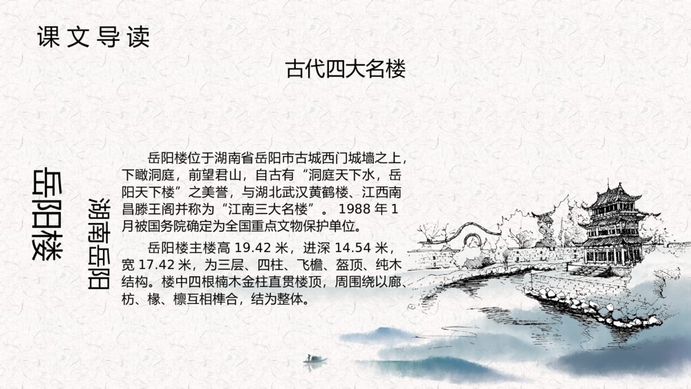 《岳阳楼记》人教版初二·八年级语文课件PPT5
