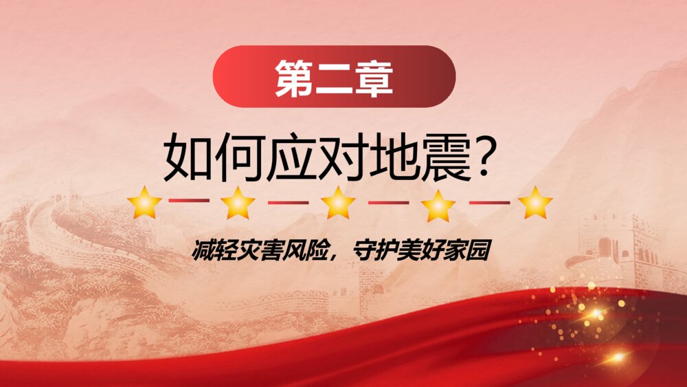 全国防灾减灾日灾害自救手册培训科普PPT课件（带内容）8