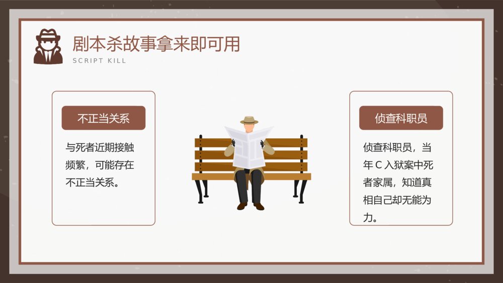 剧本杀故事拿来即可用PPT课件3