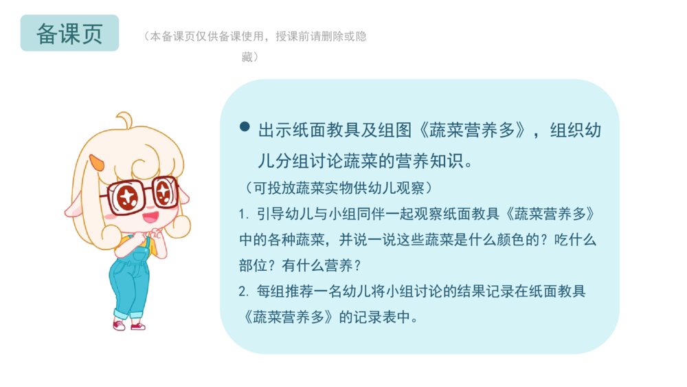 《挑食的飞飞》幼儿园小中大班健康语言教育主题PPT课件（含word教案）5