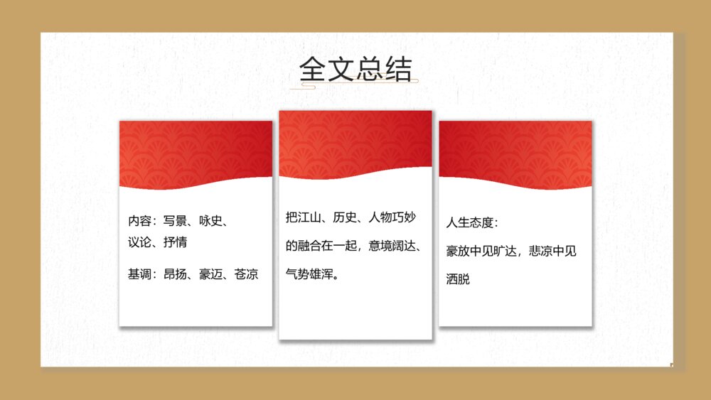 《念奴娇赤壁怀》初中语文高二教育教学PPT课件9