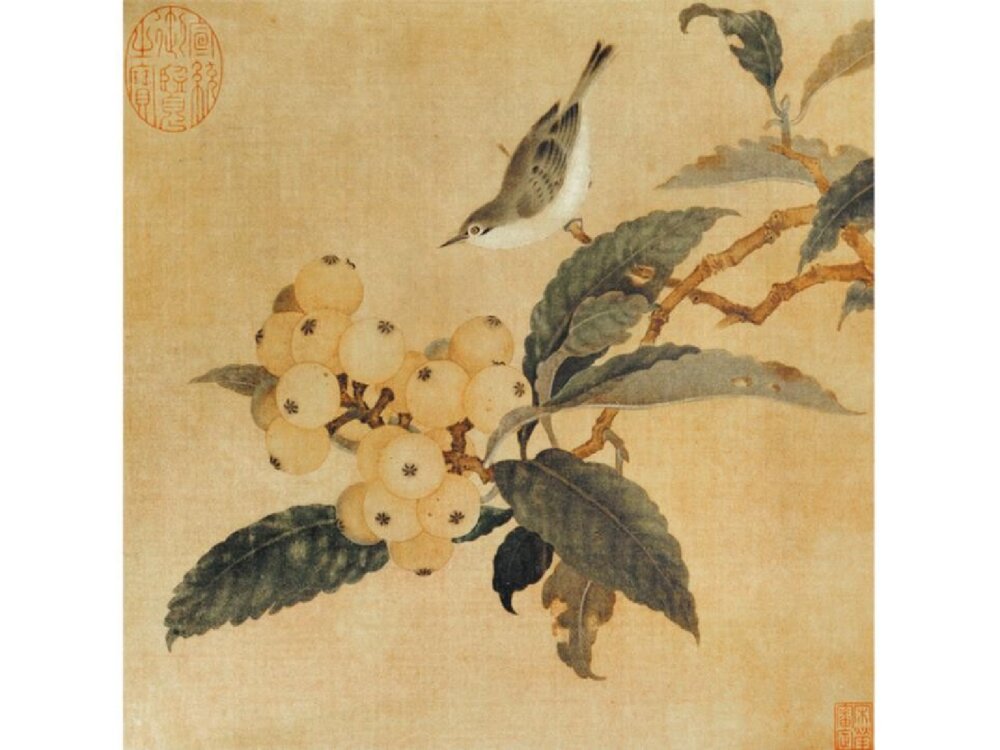 工笔花卉·小学美术PPT课件5
