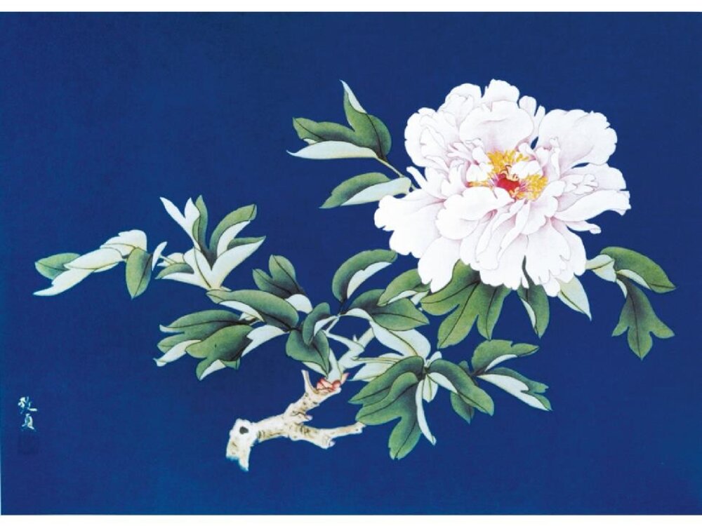工笔花卉·小学美术PPT课件6