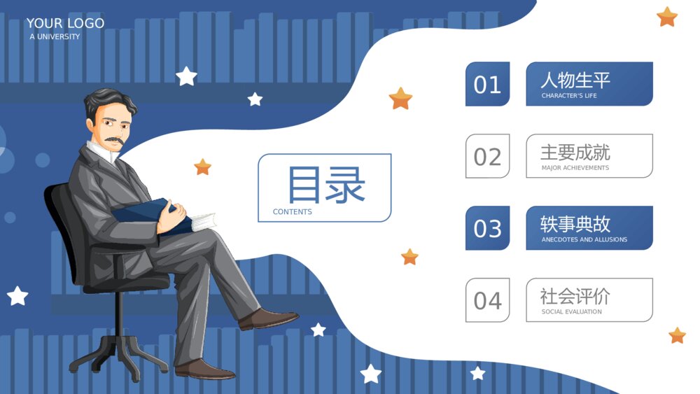 尼古拉·特斯拉世界人物生平名人介绍PPT课件2