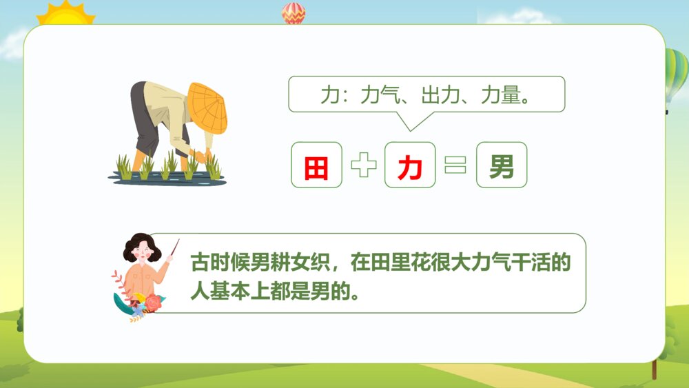 统编版·二年级语文上册第五单元《识字9日月明》课本同步PPT课件8