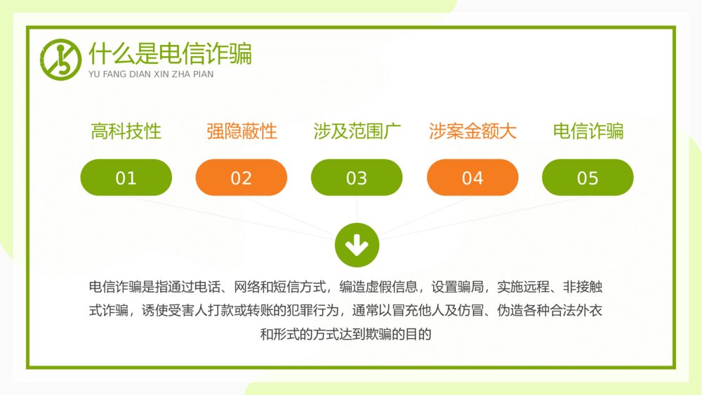 预防电信诈骗知识教育宣传讲座PPT课件下载7