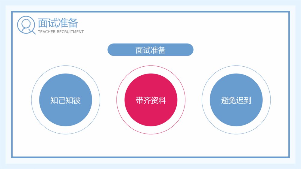 教师招聘考试面试技巧培训PPT课件下载4