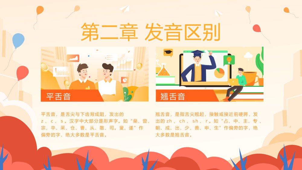 《平翘舌音的区别》PPT教学课件7
