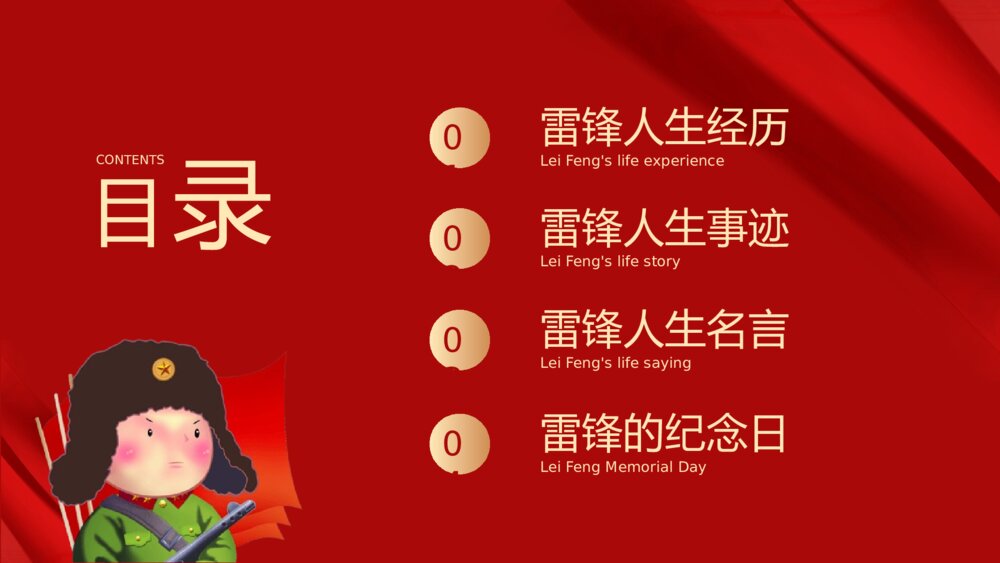 《传承雷锋精神·不负时代重托》向雷锋学习主题教育班会PPT课件下载2