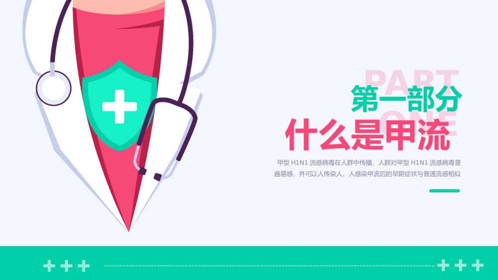 甲型H1N1流感春季传染病甲流的认识与预防PPT课件-甲流PPT课件下载3