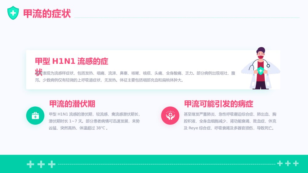 甲型H1N1流感春季传染病甲流的认识与预防PPT课件-甲流PPT课件下载7