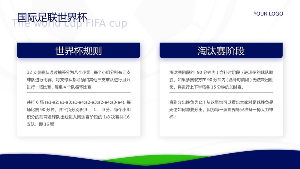 卡塔尔世界杯足球主题教育PPT课件下载(含内容)5