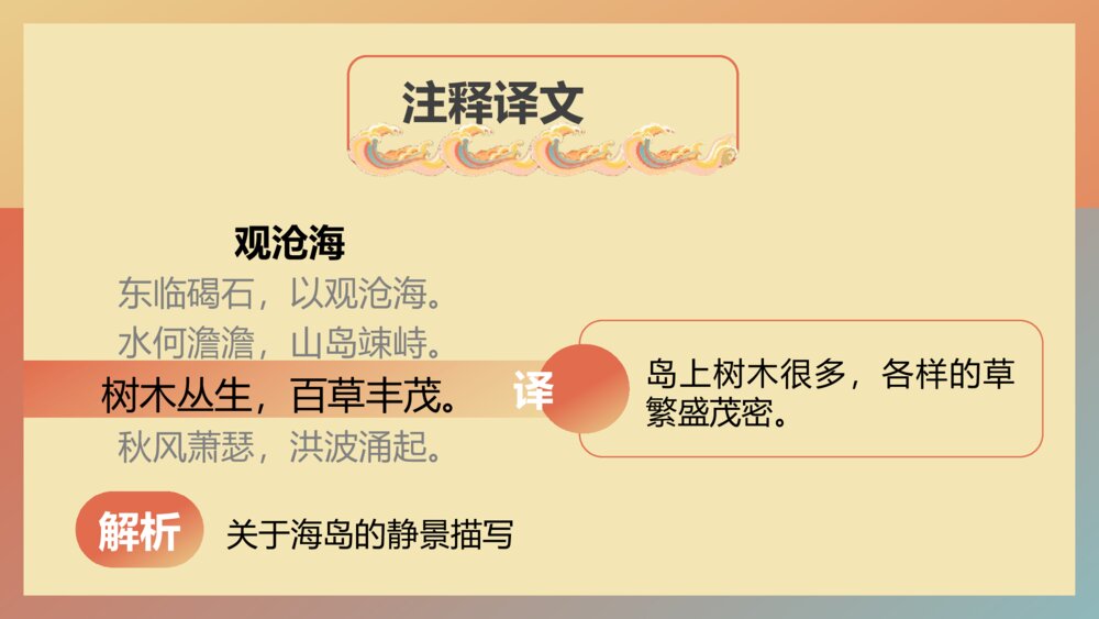 人教版七年级语文《古代诗歌四首》教师公开课PPT课件8