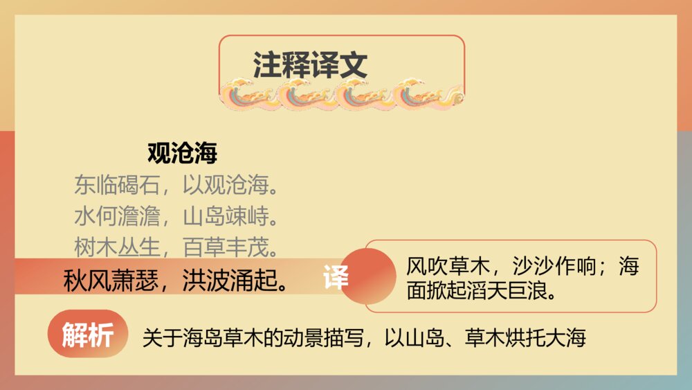 人教版七年级语文《古代诗歌四首》教师公开课PPT课件9