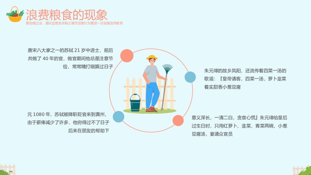 《珍惜粮食·拒绝浪费》节约粮食主题教育PPT课件下载(带内容)6