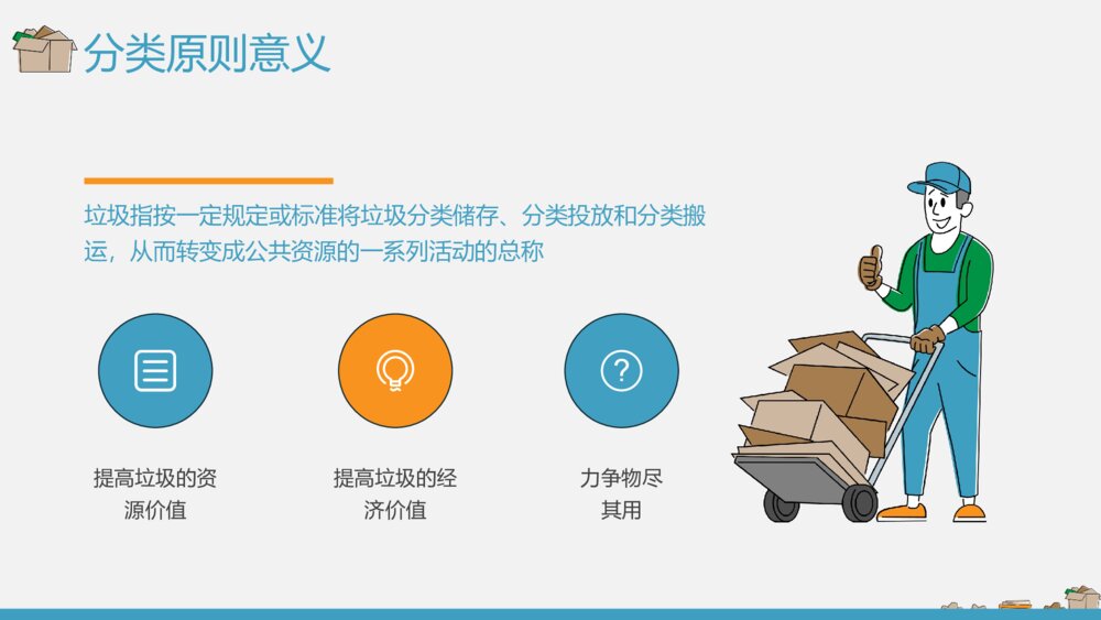垃圾分类主题通用PPT课件下载(带内容)10