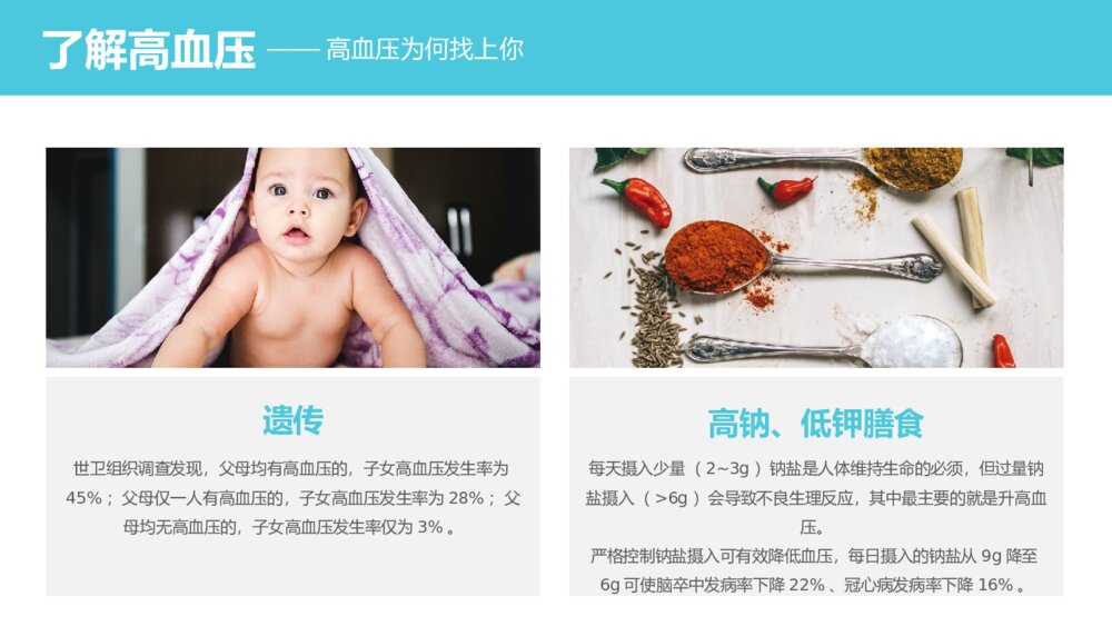 高血压健康知识讲座培训PPT课件下载(带内容)7