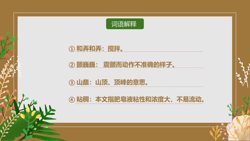部编版小学语文三年级下册《肥皂泡原创》小学教育教学PPT课件6