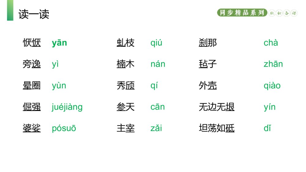 人教版八年级语文上册《白杨礼赞》PPT课件6